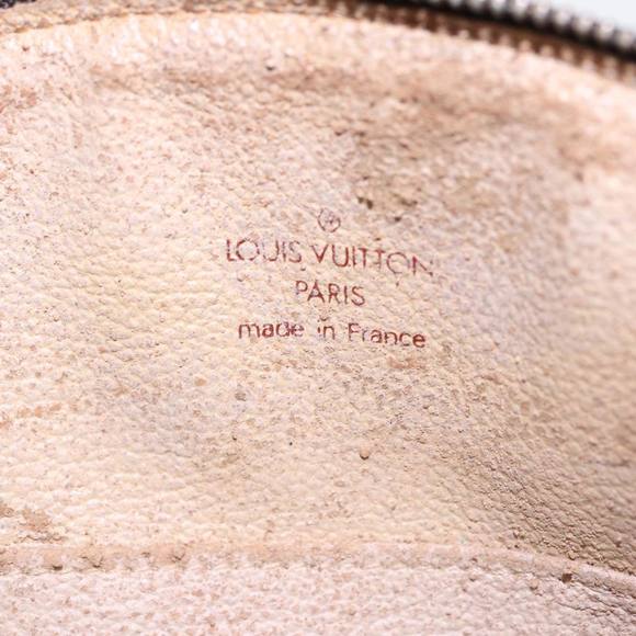 LOUIS VUITTON Monogram Trousse Demi Ronde Cosmetic Pouch M47520 LV Auth 78012 - Picture 9 of 16